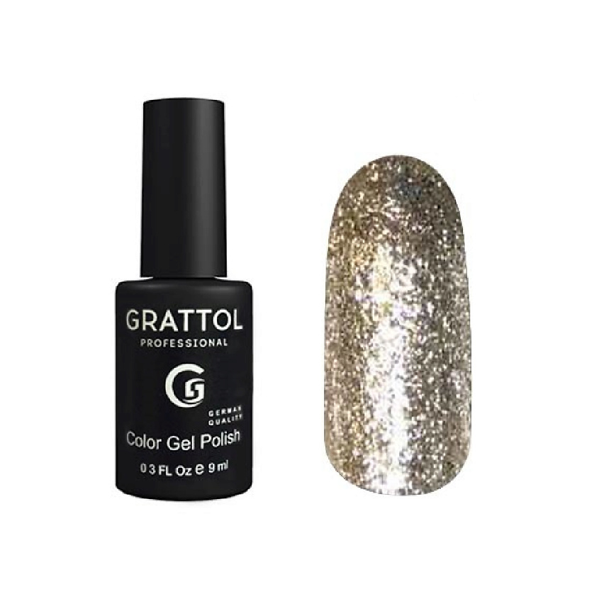 Изображение товара GRATTOL Гель-лак с микро слюдой Вегас, Vegas03, 9 цвет
