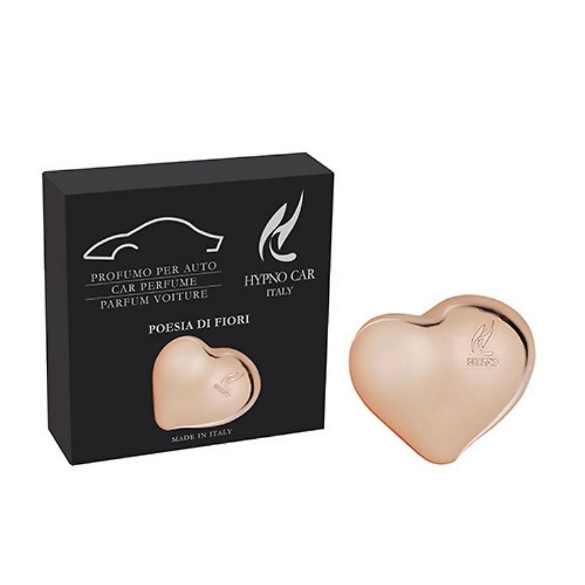 Изображение товара HYPNO CASA Автодиффузор сердце Поэзия цветов 1 шт ароматизатор для автомобиля