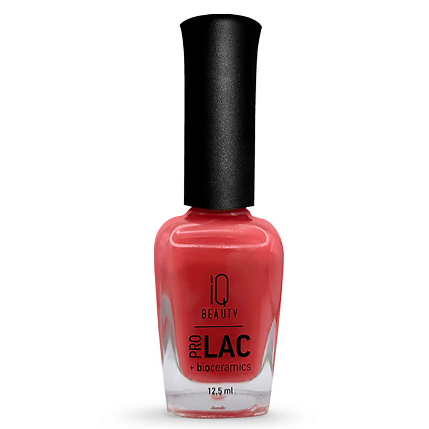 Изображение товара IQ BEAUTY Лак для ногтей укрепляющий PROLAC+bioceramics тон 039 Оранжевый