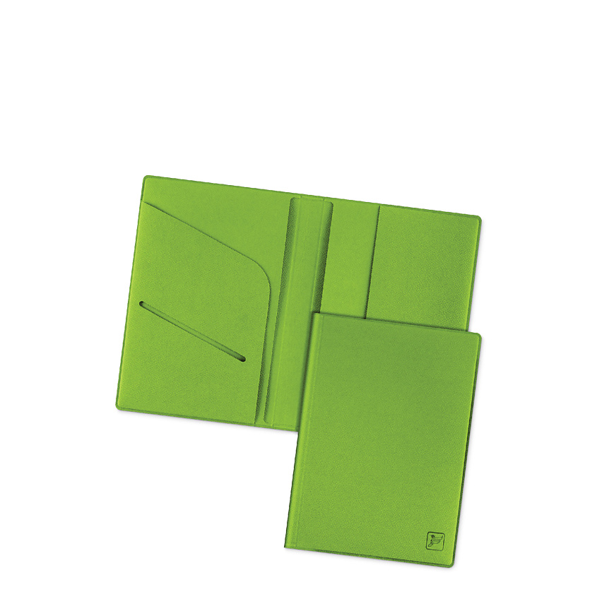 Изображение товара Обложка для паспорта Flexpocket с отделениями зеленого цвета