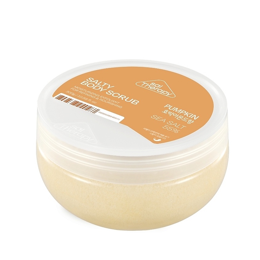 Изображение товара SALTHERAPY Солевой скраб для тела с тыквой 300 г натуральное отшелушивание