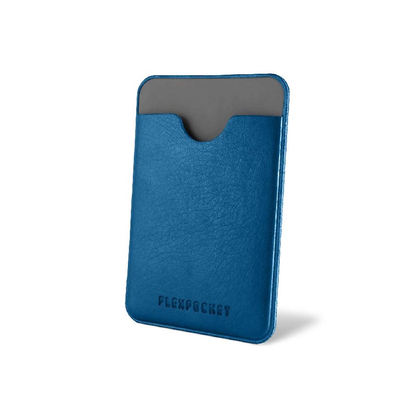 Изображение товара FLEXPOCKET Чехол для карты из экологичной кожи с клеевой основой для телефона