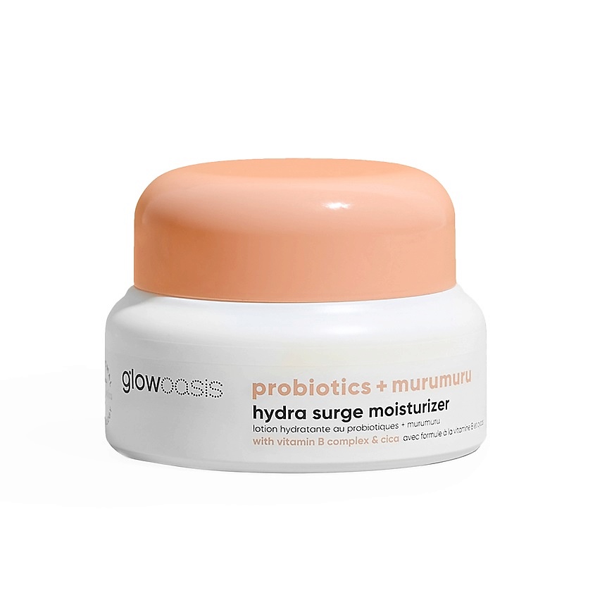 Изображение товара GLOWOASIS Крем для лица успокаивающий с пробиотиками и маслом мурумуру Probiotics + Murumuru, 50 мл