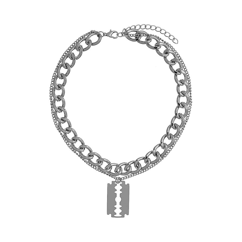 Изображение товара UVI JEWELLERY Колье цепь с подвеской Лезвие, Серебряный