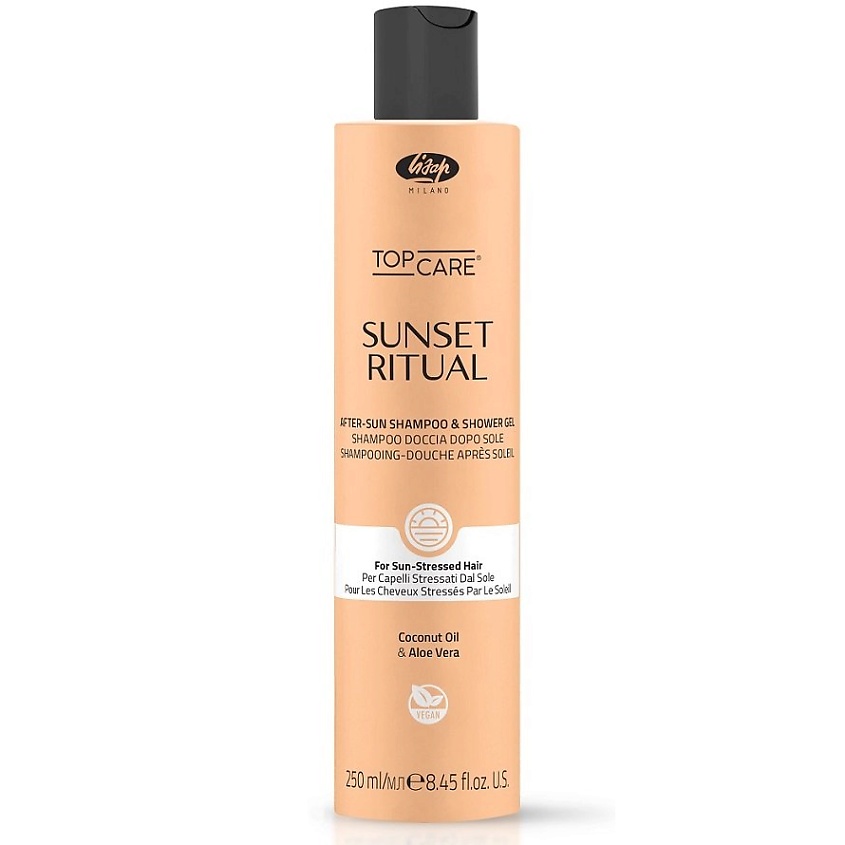 Изображение товара LISAP Sunset Ritual Шампунь и гель для душа после солнца 250 мл
