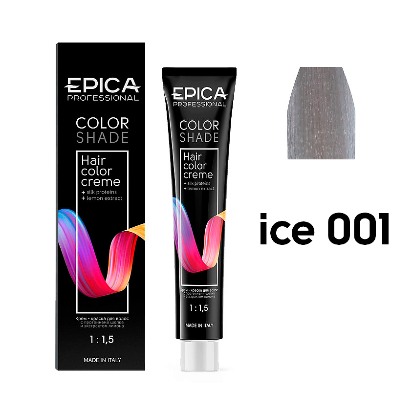 Изображение товара EPICA PROFESSIONAL Крем-краска Colorshade 001 пастельное тонирование Лед 100 мл