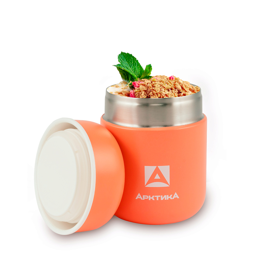 Изображение товара АРКТИКА Термос для еды 280 мл, Коралловый