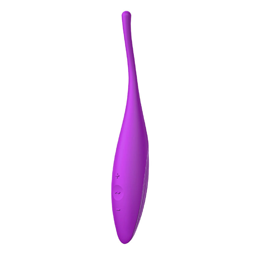 Изображение товара SATISFYER Перезаряжаемый точечный вибромассажер Twirling Joy, фуксия