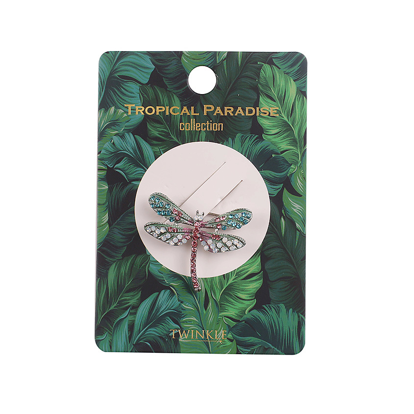 Изображение товара Брошь TWINKLE Dragonfly для женщин яркое украшение коллекция