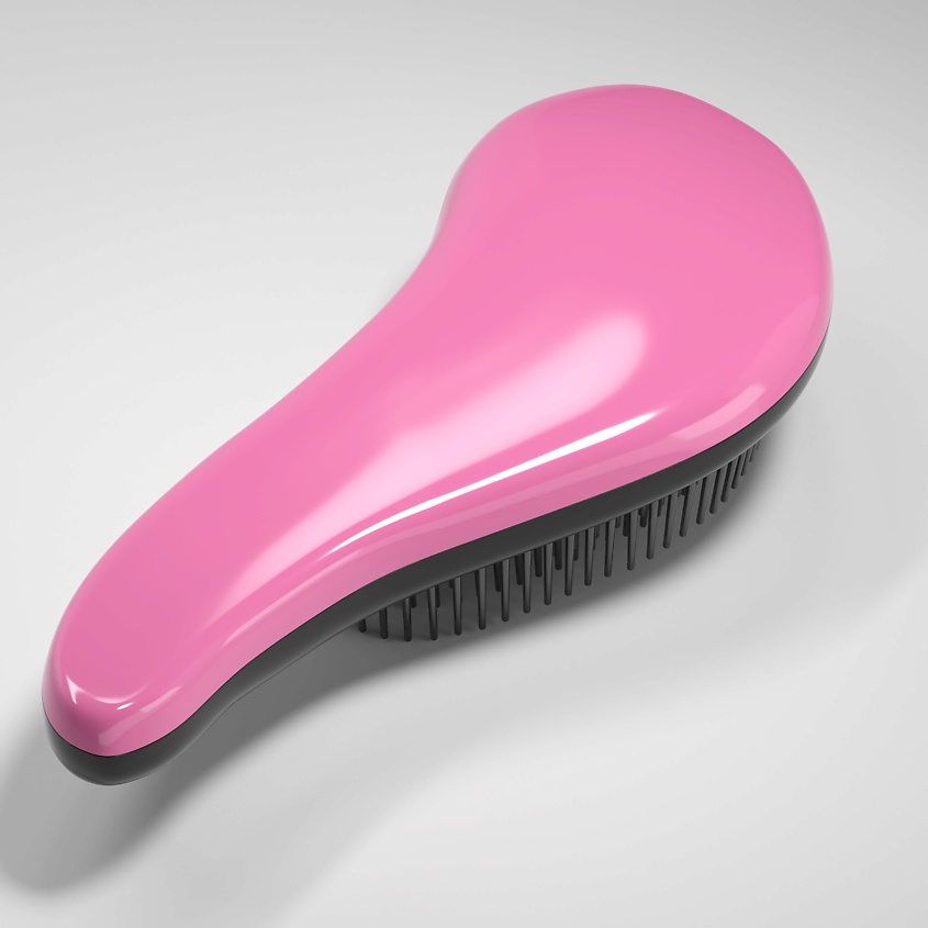 Изображение товара CHELAY Массажная расческа для влажных кудрявых спутанных тонких мокрых волос, Розовый