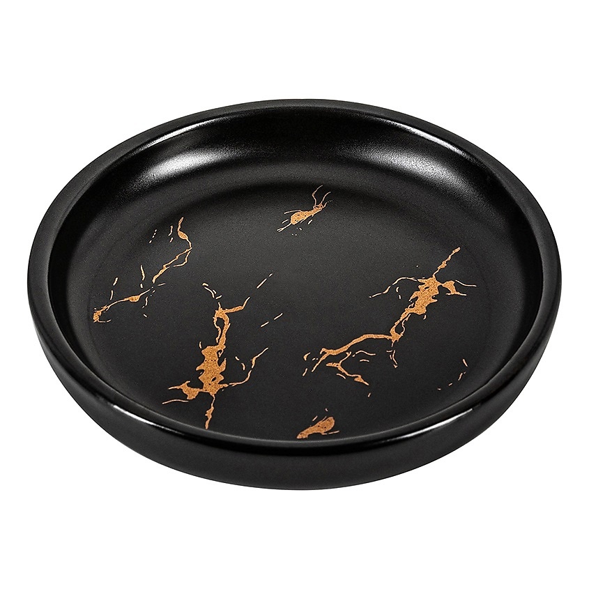 Изображение товара LETOILE HOME Мыльница керамическая черная, 1 шт.