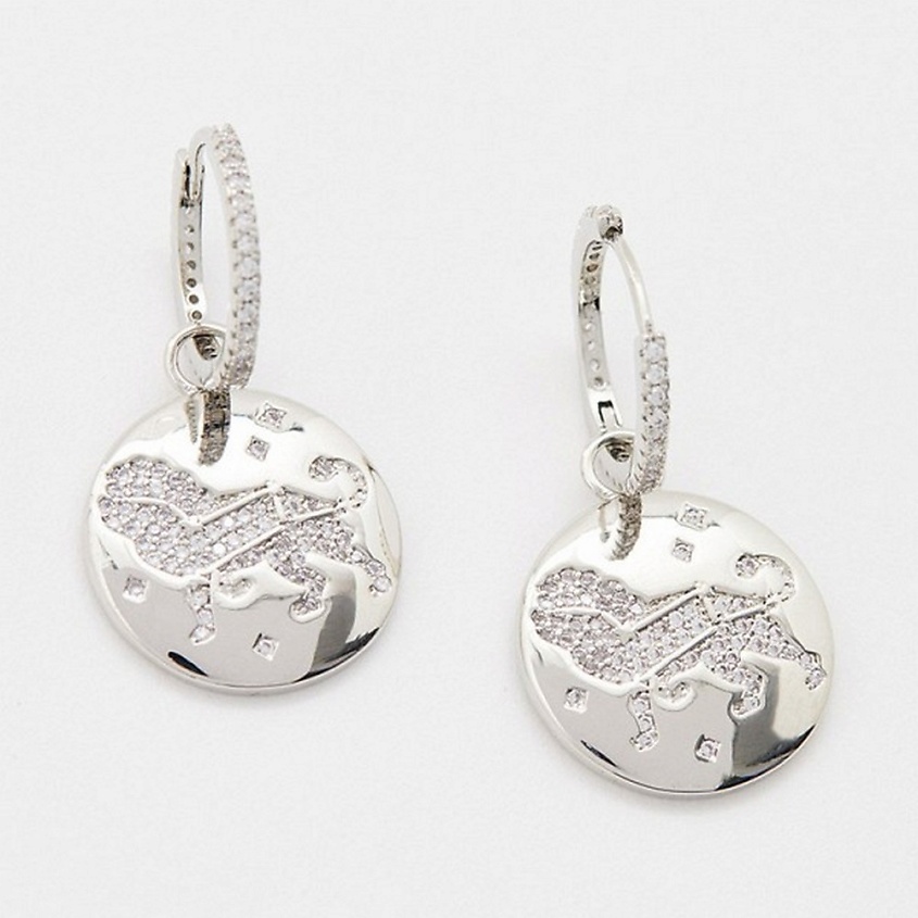 Изображение товара PABUR Серьги LEO, Серебряный