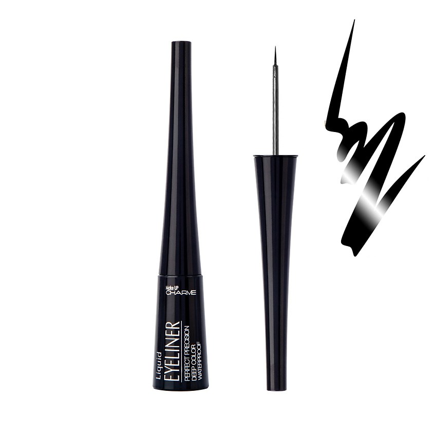 Изображение товара CHARME Подводка для глаз водостойкая Deep Liner, Черный