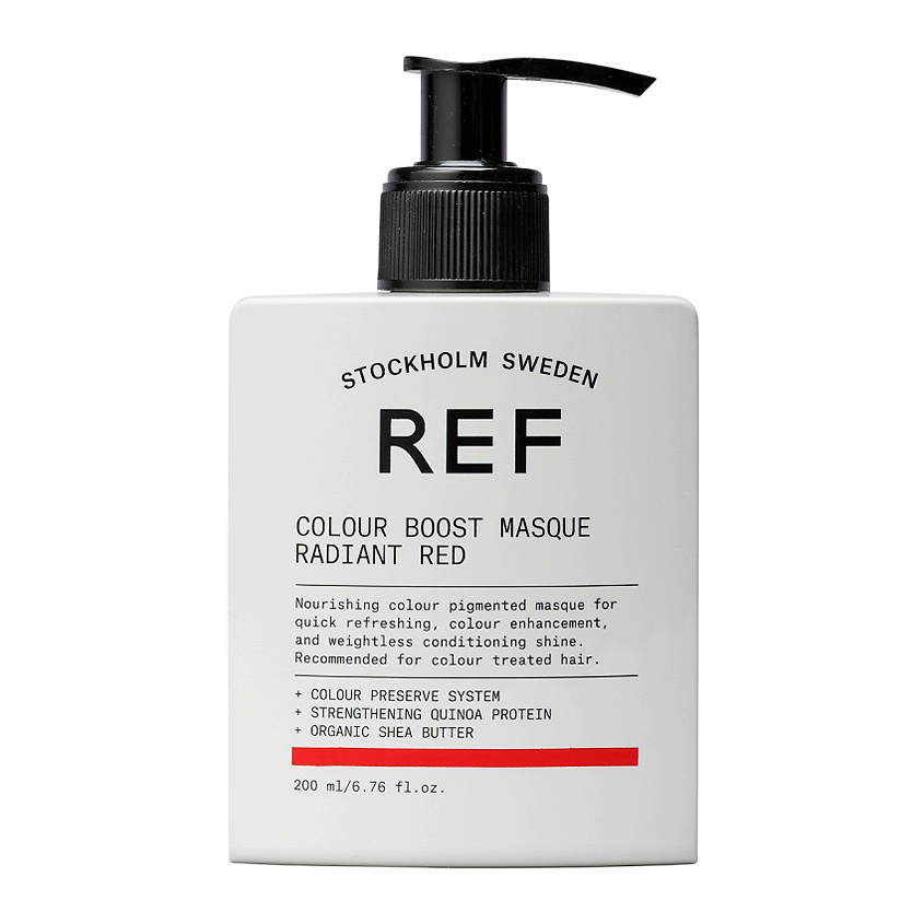 Изображение товара REF HAIR CARE Маска для волос тонирующая для поддержания цвета окрашенных волос, Radiant Red 200 мл