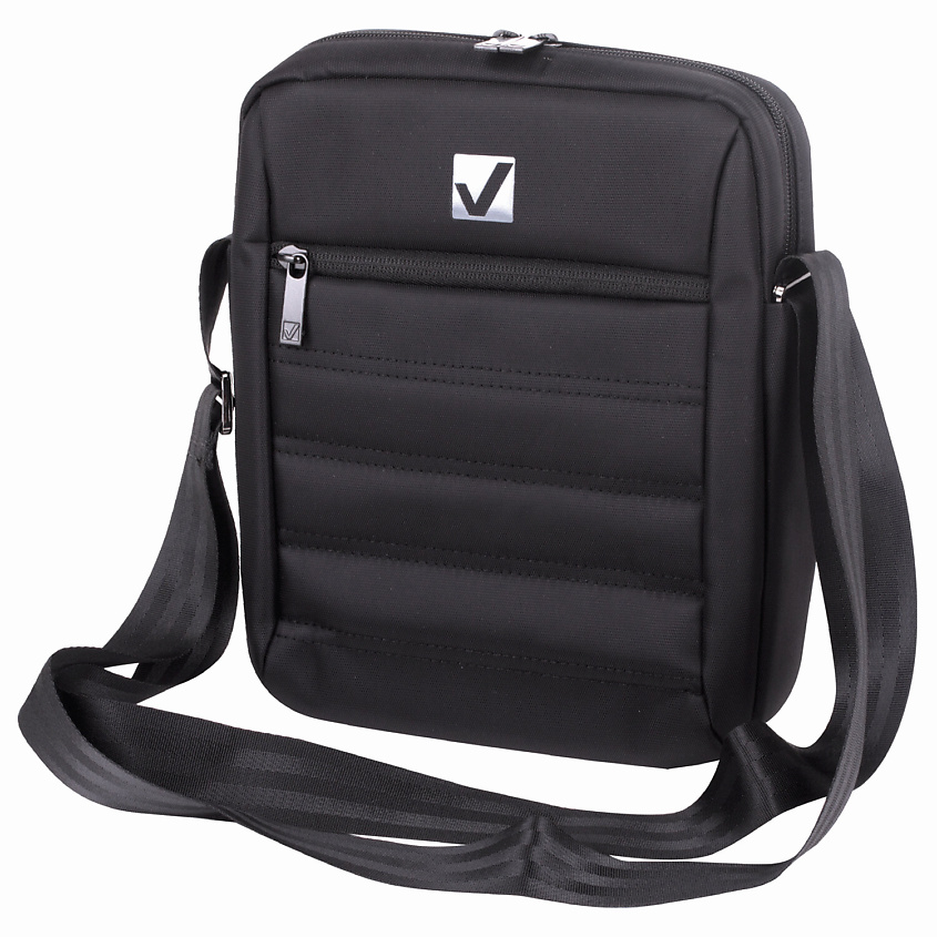 Изображение товара Компактная женская сумка на ремне BRAUBERG Patrol Черная для повседневных нужд