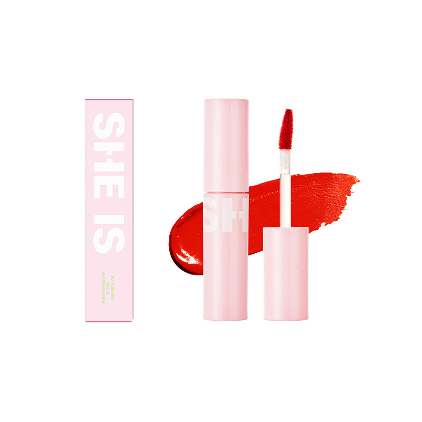 Изображение товара THE BLESSED MOON Тинт для губ Fluffy Lip Tint She Is, № 04 Amelie 2.8 г