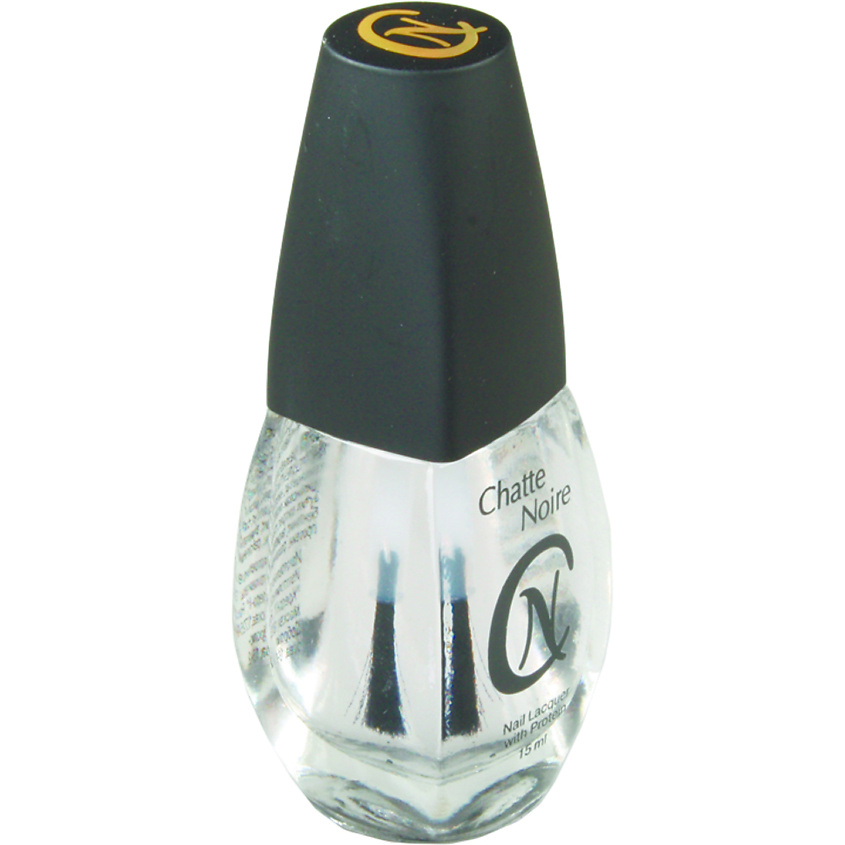 Изображение товара CHATTE NOIRE Лак для ногтей Эмаль тон 014 прозрачный 15 мл быстро сохнущий безопасный