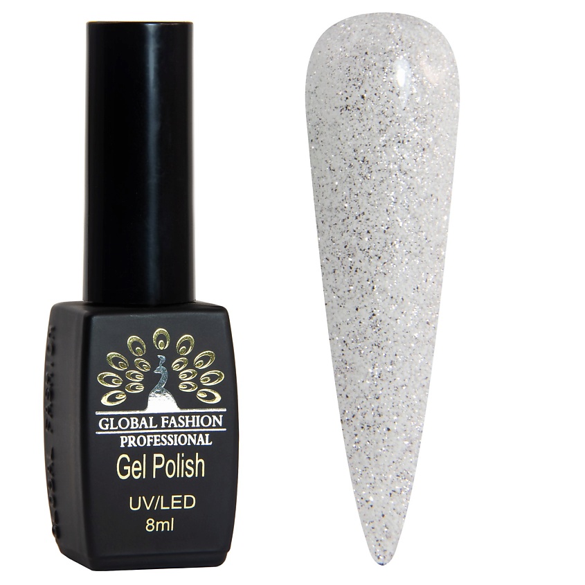 Изображение товара Гель-лак BLACK ELITE 001 от GLOBAL FASHION для яркого маникюра