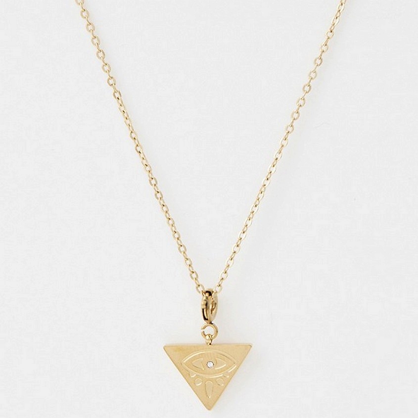 Изображение товара PABUR Колье TRIAGLE, цвет: Золотой