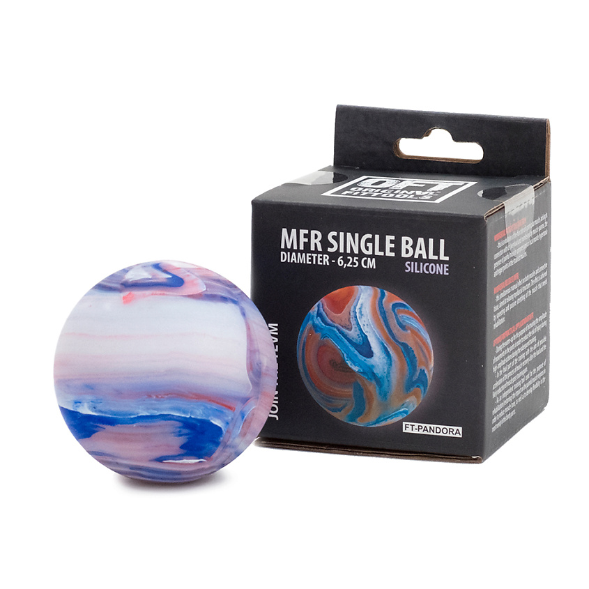 Изображение товара ORIGINAL FITTOOLS Мяч массажный 6,25 см для МФР, фитнеса и йоги, 1 шт.