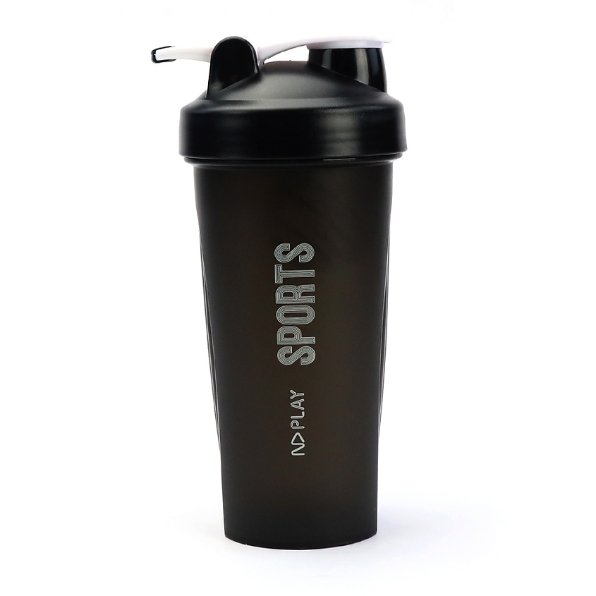 Изображение товара Спортивная бутылка-шейкер Skills 700 мл черная для фитнеса и спортсменов