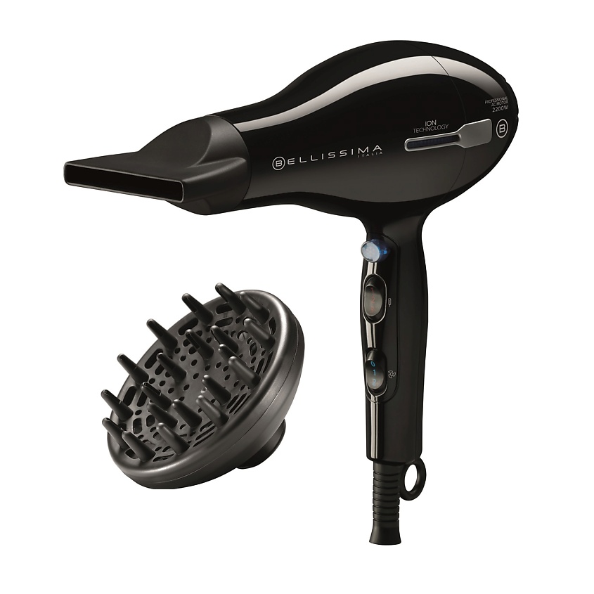 Изображение товара BELLISSIMA Фен I6405, цвет: Черный