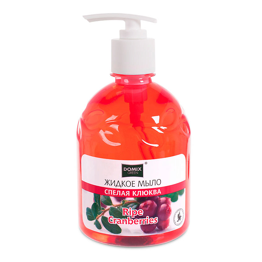 Изображение товара DOMIX GREEN Жидкое мыло "Спелая клюква", 500 мл
