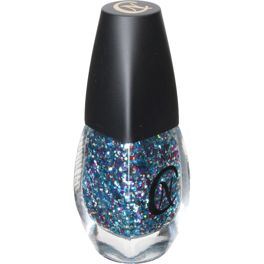 Изображение товара CHATTE NOIRE Лак для ногтей Блестки крупные, тон 536 крупный морской волны голографический, 15 цвет