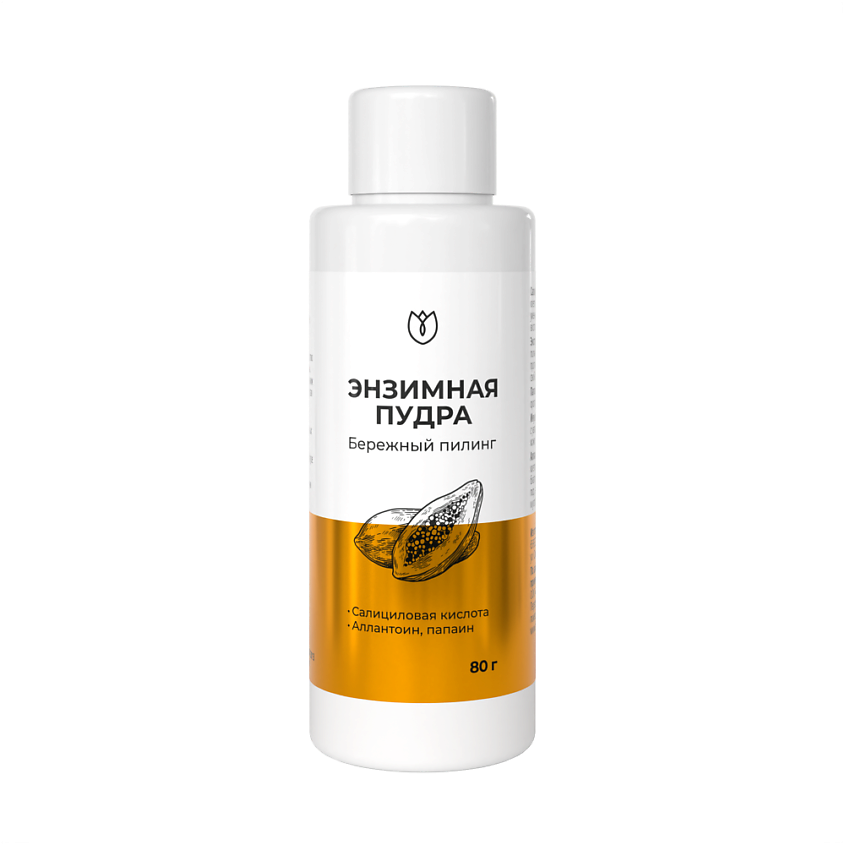 Изображение товара АЛТЕЯ Энзимная пудра для умывания лица и тела, 80 г; 1 шт.
