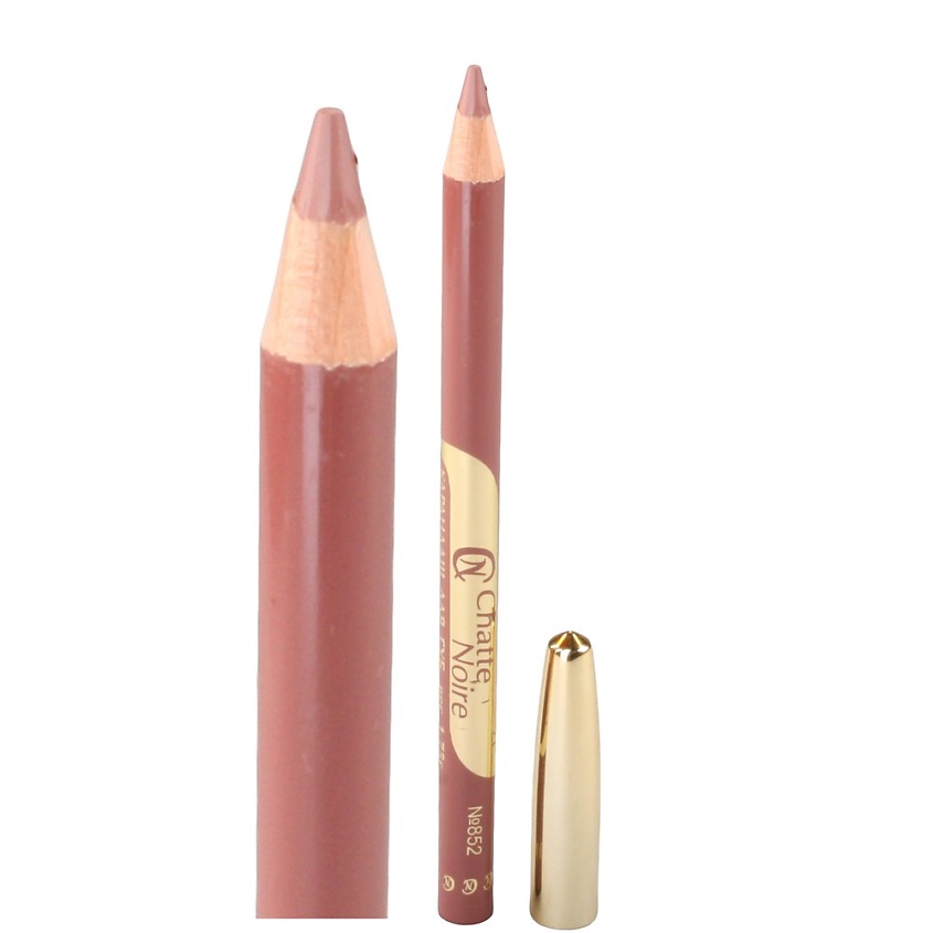 Изображение товара CHATTE NOIRE Карандаш для губ бежево-сиренево-розовый тон 852
