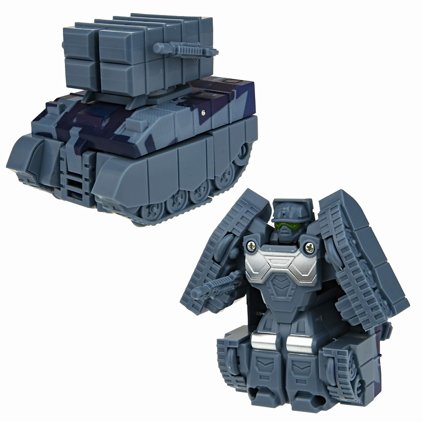 Изображение товара 1TOY Мой первый трансформер Военная серия, цвет: серый