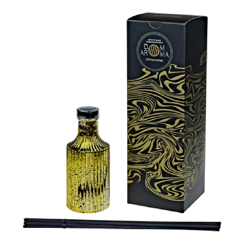 Изображение товара DOM AROMA Ароматический диффузор Сочная хурма, цвет: золотой, 150 мл