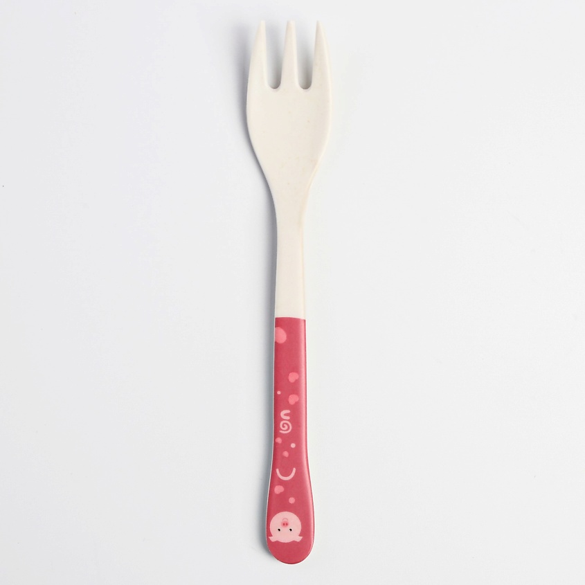 Изображение товара Детская вилка из бамбука КРОШКА Я Вилка для кормления экологичная безопасная