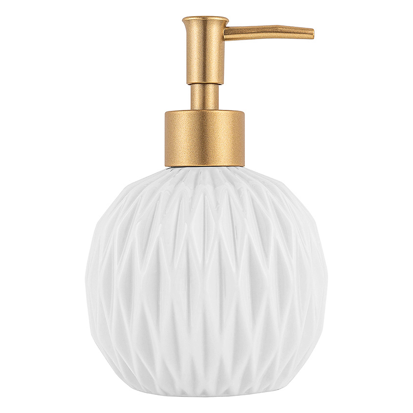 Изображение товара LETOILE HOME Флакон с дозатором керамический белый, 1 шт.
