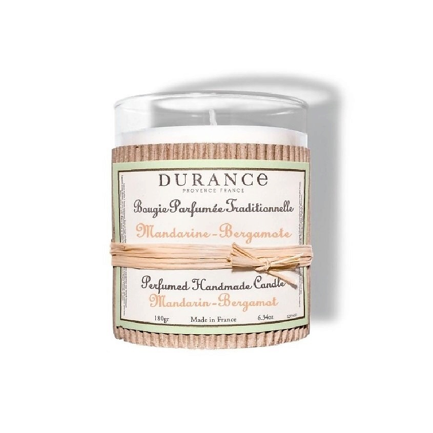 Изображение товара DURANCE Ароматическая свеча Мандарин и бергамот Mandarin - Bergamot, 180 г
