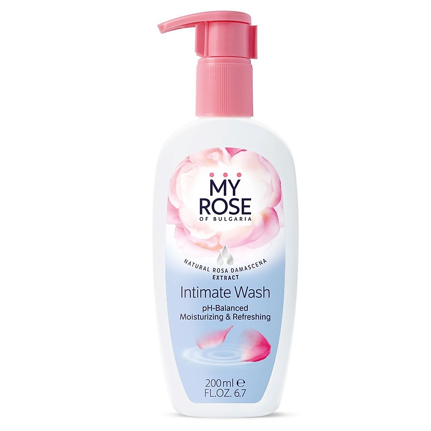 Изображение товара MY ROSE OF BULGARIA Гель для интимной гигиены Intimate Wash, 200 мл