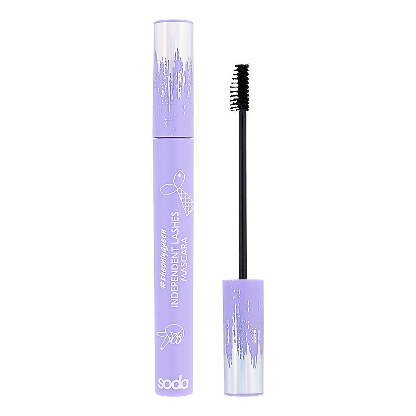 Изображение товара SODA Тушь для ресниц Independent Lashes Mascara #theonlyqueen, № 001, 2 г