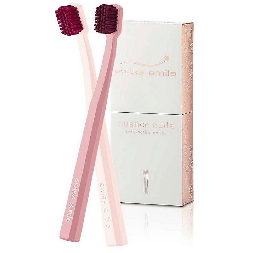 Изображение товара SWISS SMILE Набор ультрамягких щеток Nuance Nude, цвет: Нюд