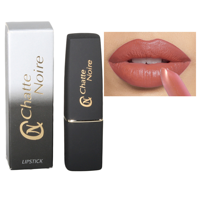 Изображение товара CHATTE NOIRE Помада для губ Светло-бежевая эмаль тон М7.03 4 г