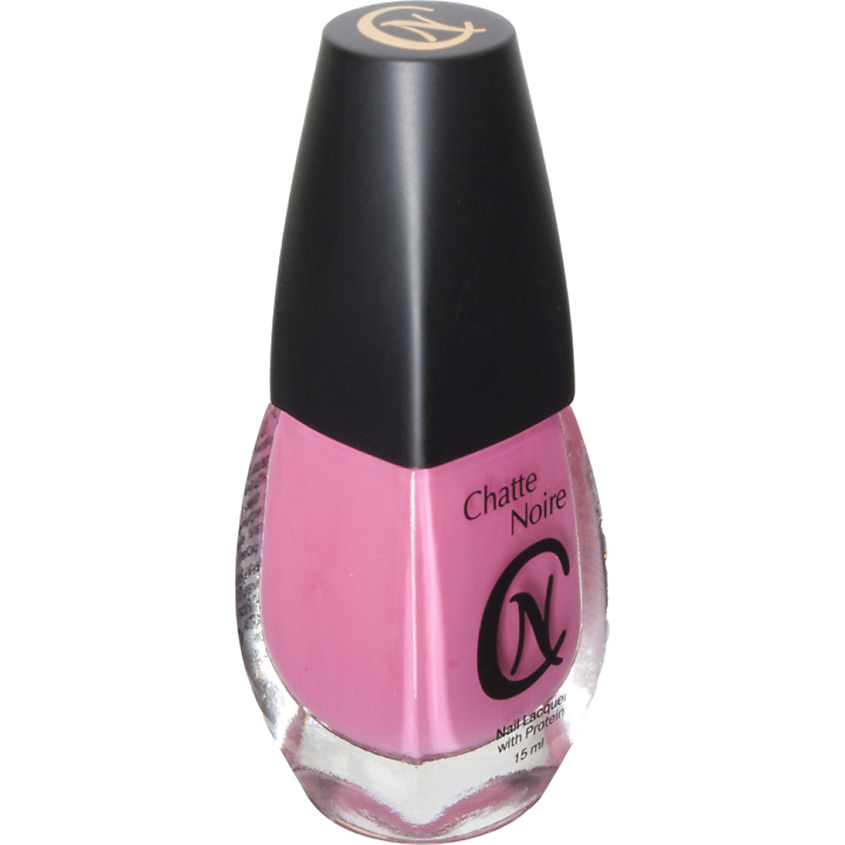 Изображение товара CHATTE NOIRE Лак для ногтей Эмаль Pink, тон 028 насыщенный розово-сиреневый, 15 цвет