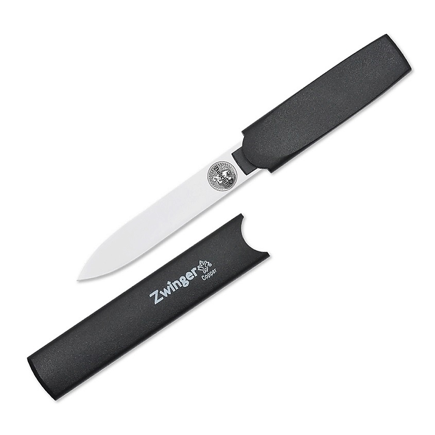 Изображение товара ZWINGER Пилка для ногтей стеклянная в пластиковом футляре, 128мм, Черный