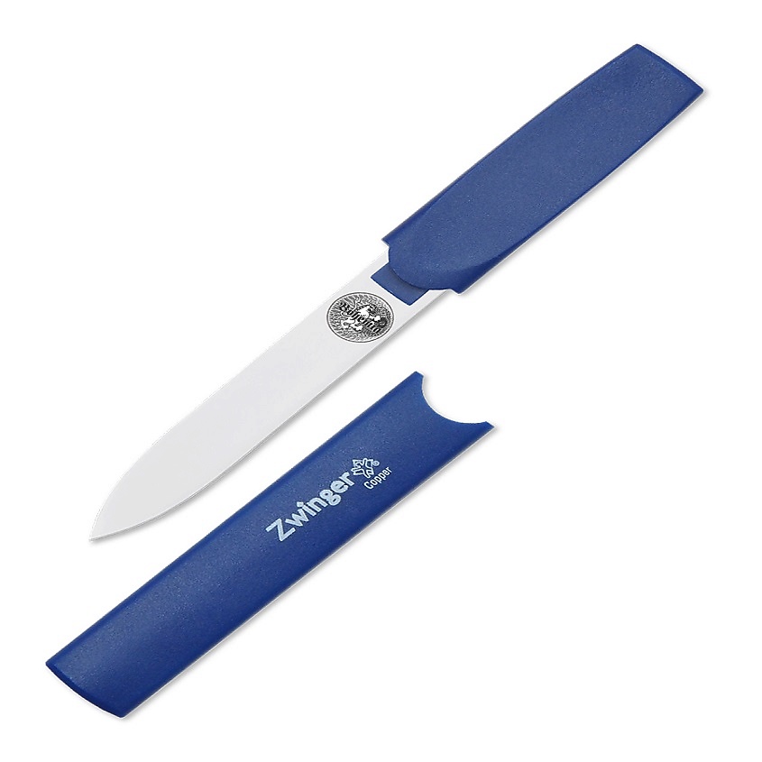 Изображение товара ZWINGER Пилка для ногтей стеклянная в пластиковом футляре, 128мм, Синий