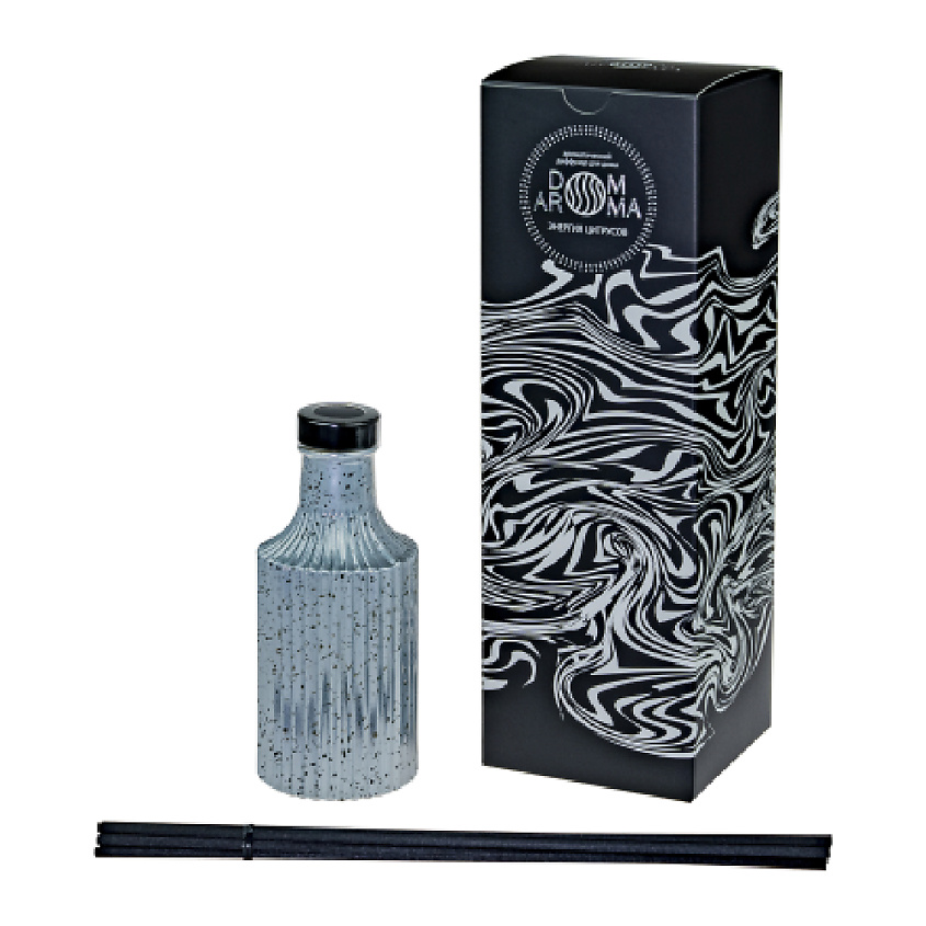 Изображение товара Ароматический диффузор DOM AROMA Энергия цитрусов 150 мл белый