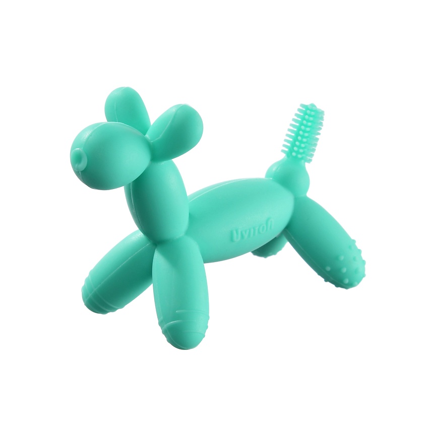Изображение товара UVITON Силиконовая игрушка-прорезыватель Pony baby Зеленый для детей