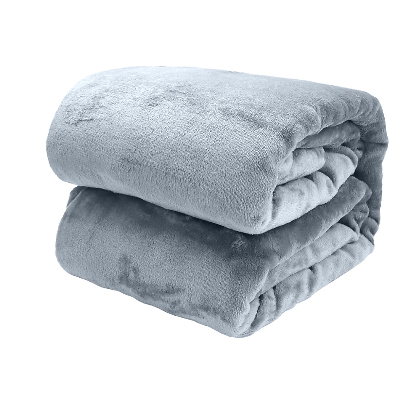 Изображение товара ND PLAY Плед велсофт Коралл, Серый