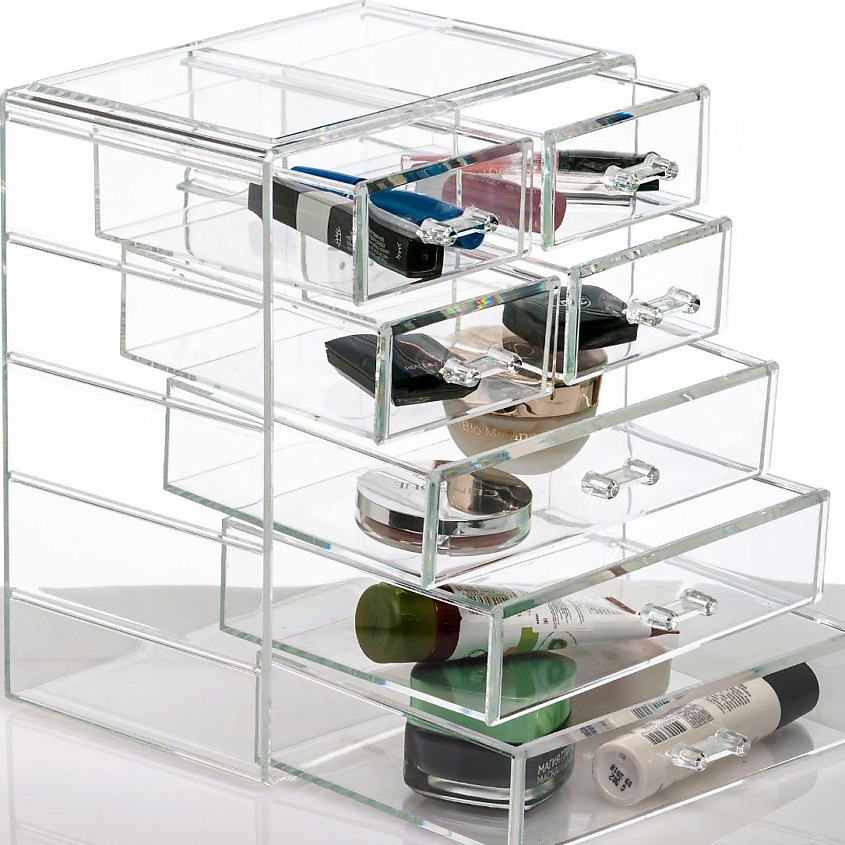 Изображение товара ISMAT Органайзер для косметики S-333 прозрачный, 1 шт.