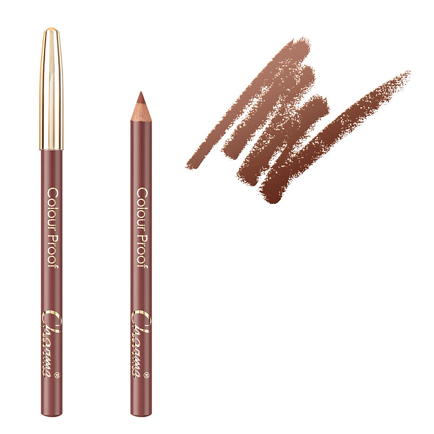 Изображение товара Карандаш для губ CHARME Color Proof Молочный Шоколад 412 долговечный и насыщенный