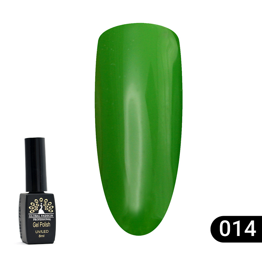 Изображение товара GLOBAL FASHION Гель лак Summer Light 015, 14