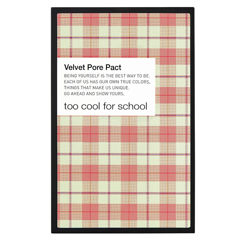 Изображение товара TOO COOL FOR SCHOOL Пудра-хайлайтер Velvet Pore Pact, 7 г