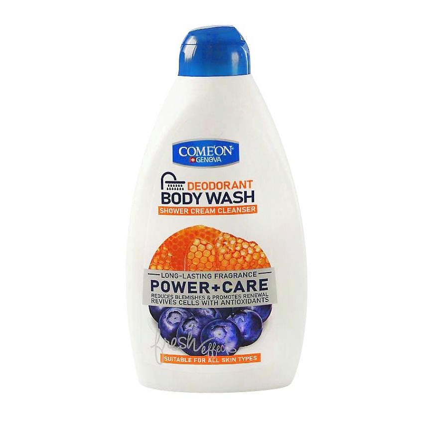 Изображение товара COME'ON Крем-гель для душа с экстрактом меда и черники, 510 мл